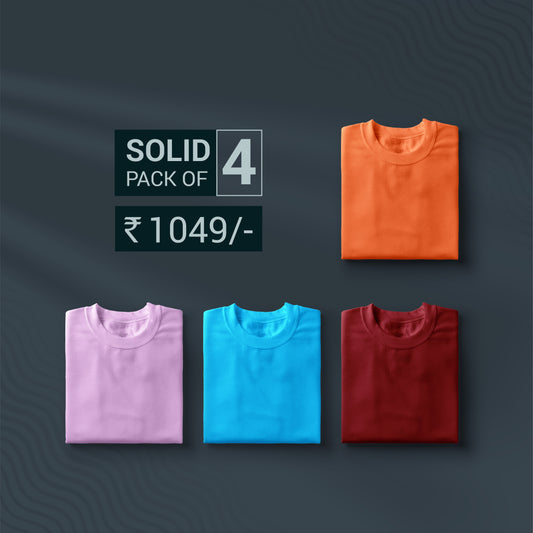 Plain T-Shirt Combo