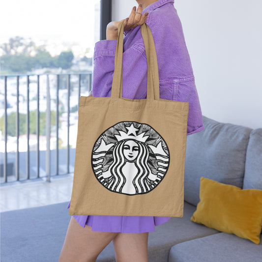 Starbucks Mandala Tote Bag