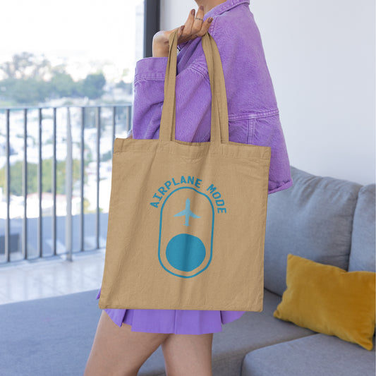 Airplane Mode Tote Bag