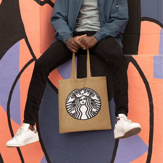 Starbucks Mandala Tote Bag