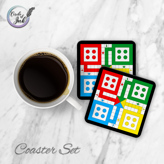 Ludo Coaster Set