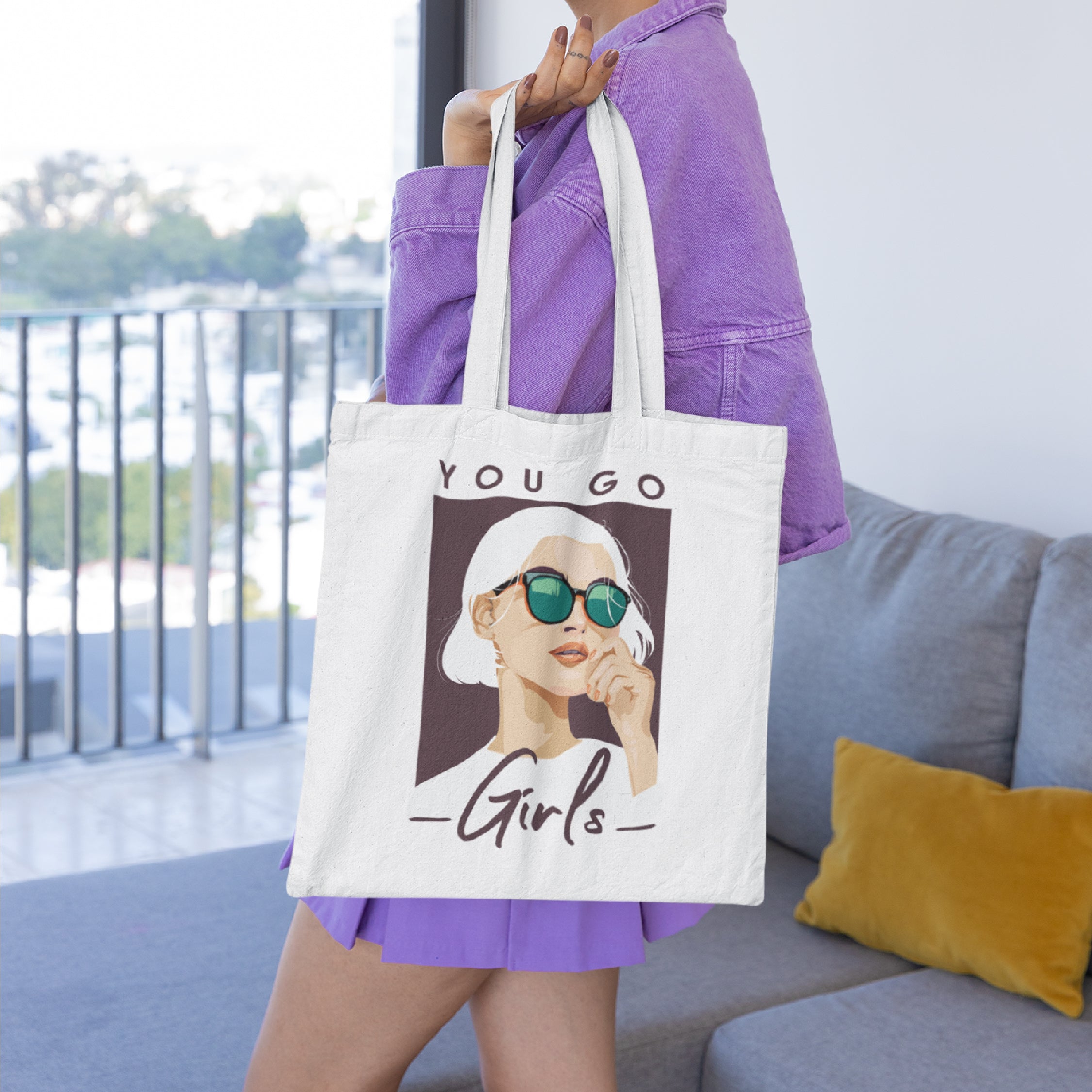 You Go Girls Tote Bag