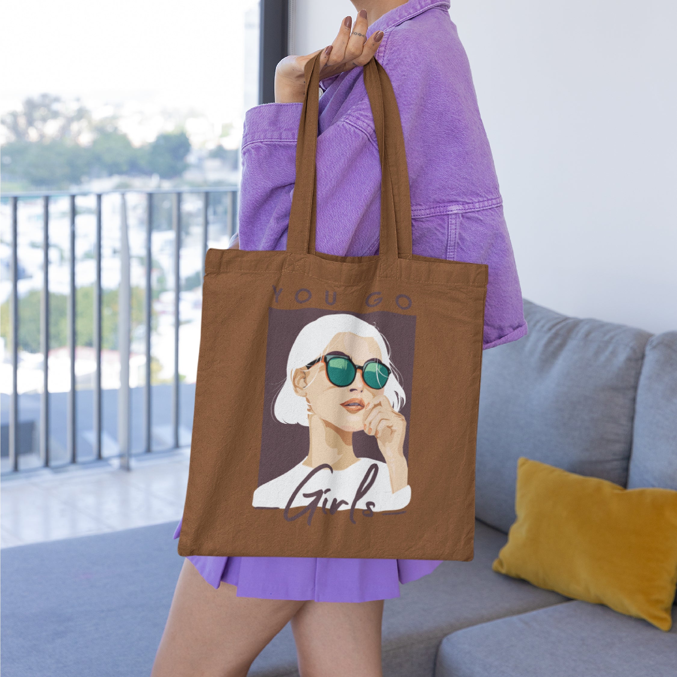 You Go Girls Tote Bag