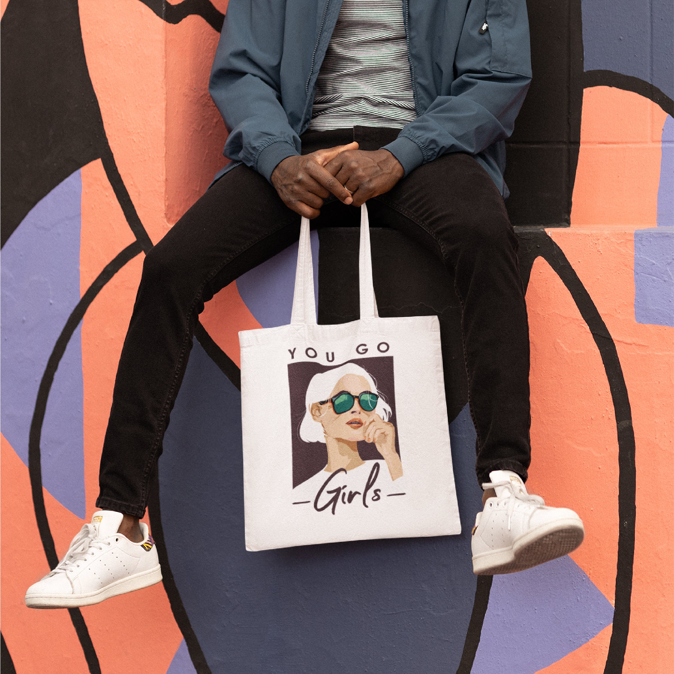 You Go Girls Tote Bag