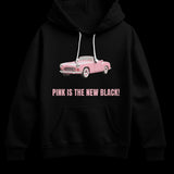 Pink Black Hoodie
