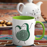 3 Tone Color Avocado Mug