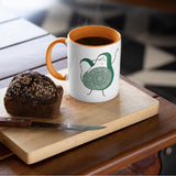 3 Tone Color Avocado Mug