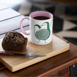 3 Tone Color Avocado Mug