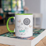 3 Tone Color Baby Elephant Mug