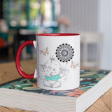 3 Tone Color Baby Elephant Mug