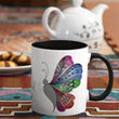 3 Tone Color Butterfly Mug