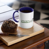 3 Tone Color Coffee addict Mug