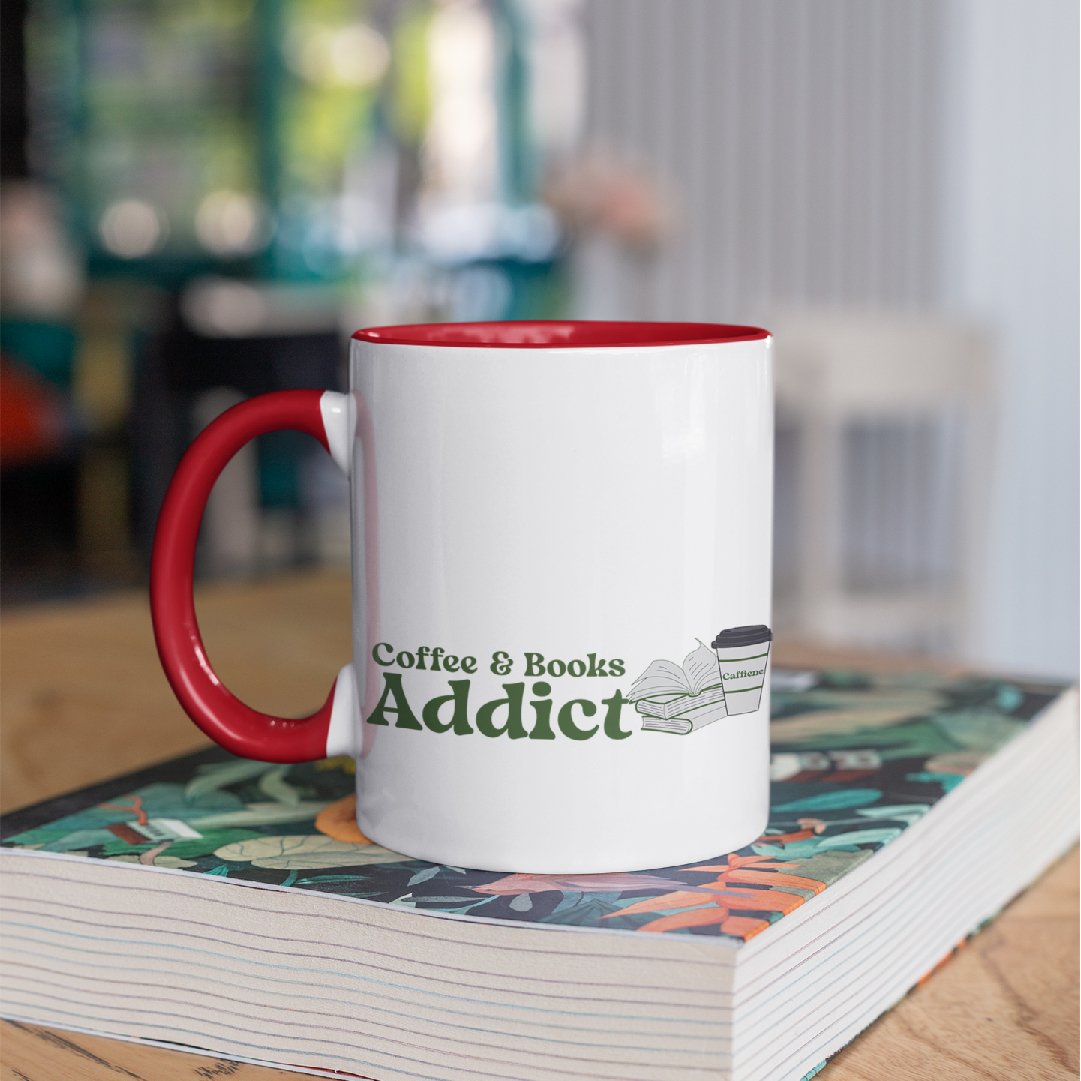 3 Tone Color Coffee addict Mug