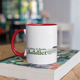 3 Tone Color Coffee addict Mug