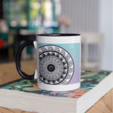 3 Tone Color Color Mandala Mug