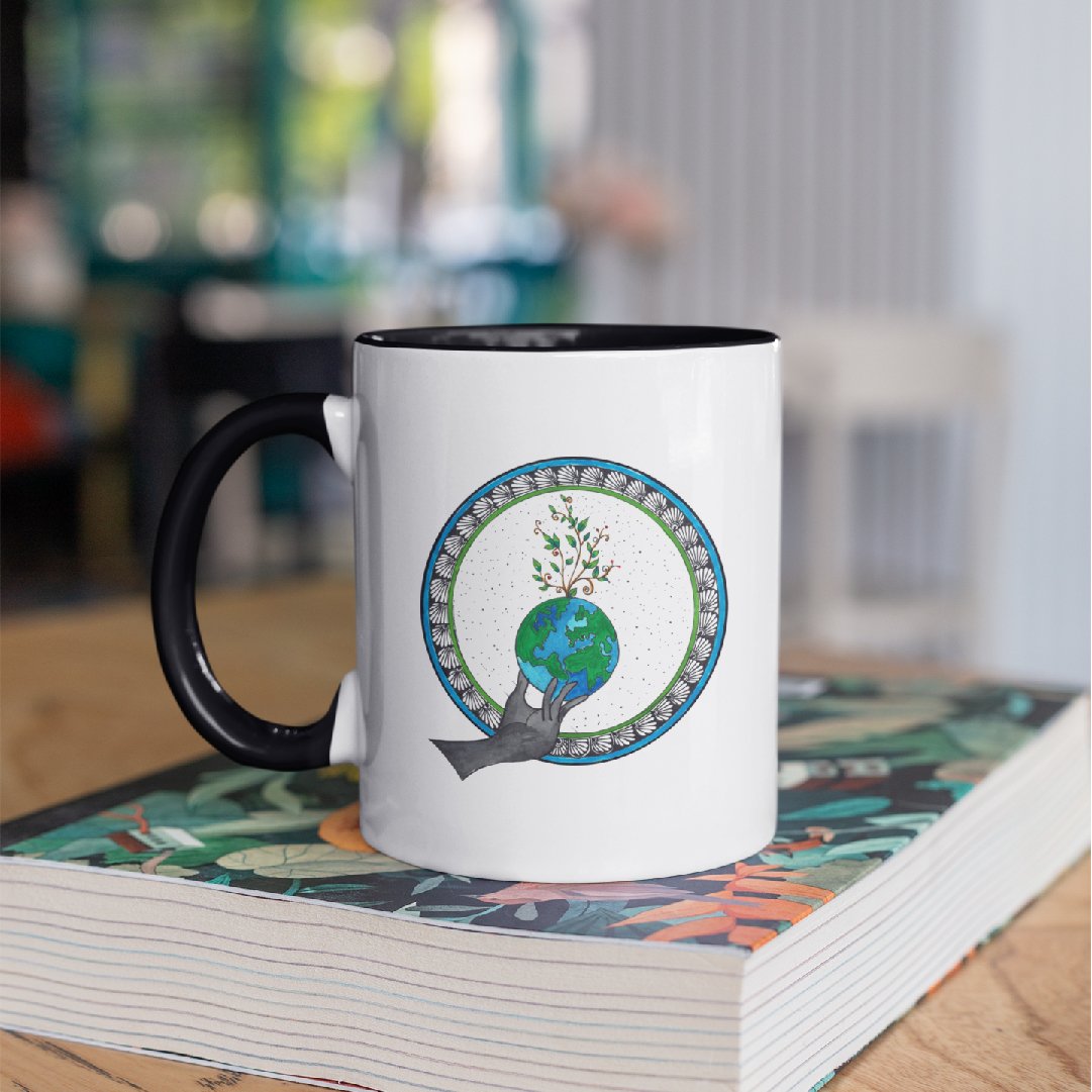 3 Tone Color Earth Mug