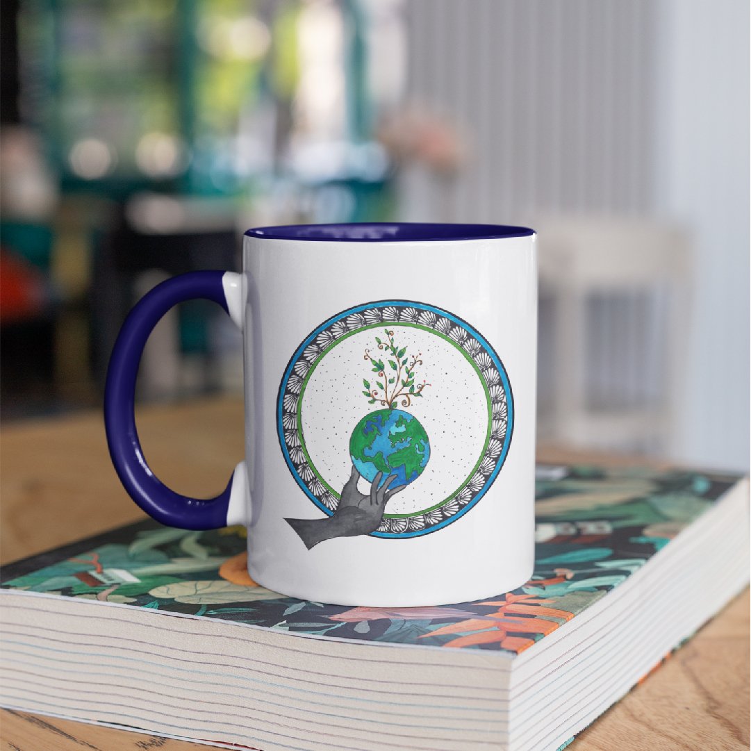 3 Tone Color Earth Mug