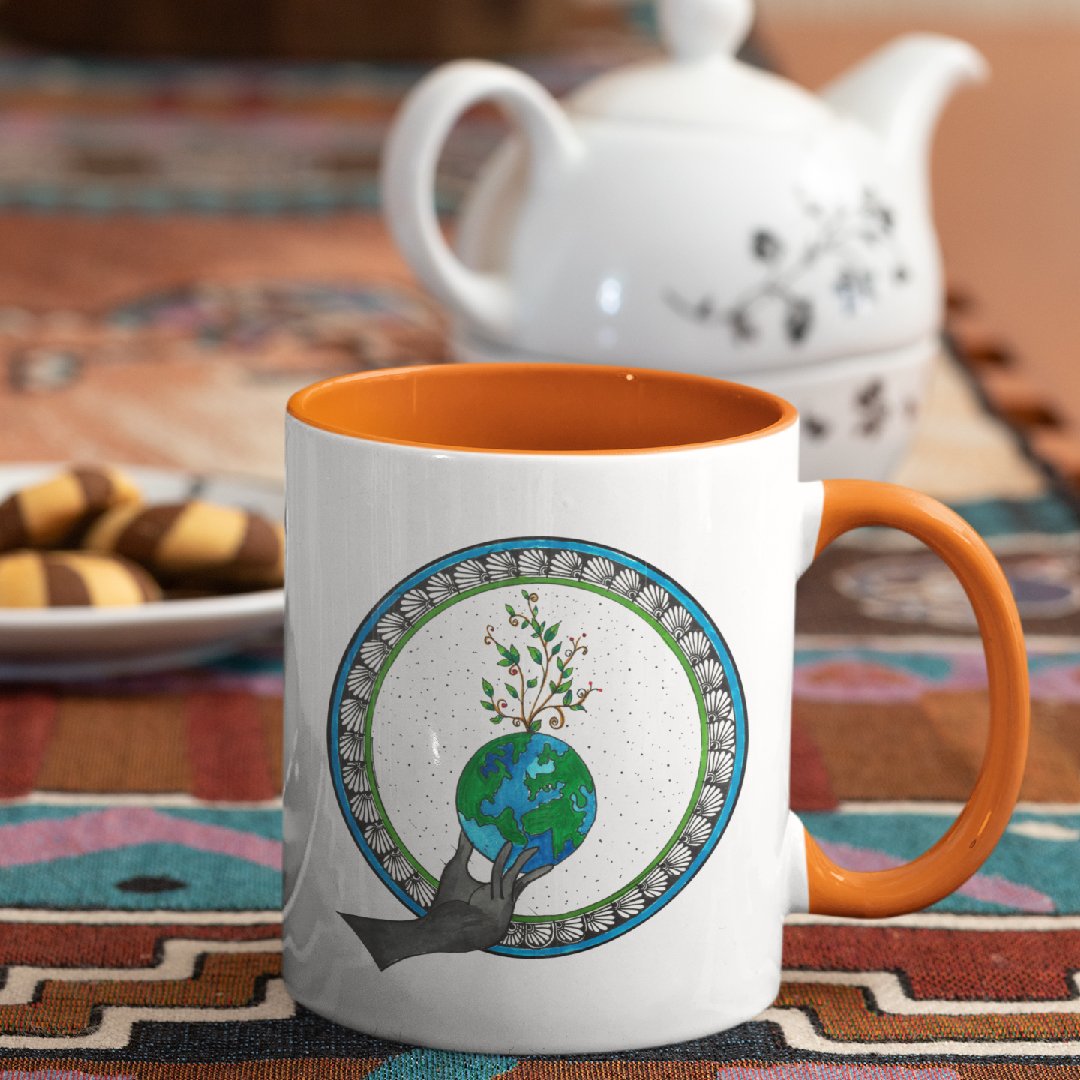 3 Tone Color Earth Mug
