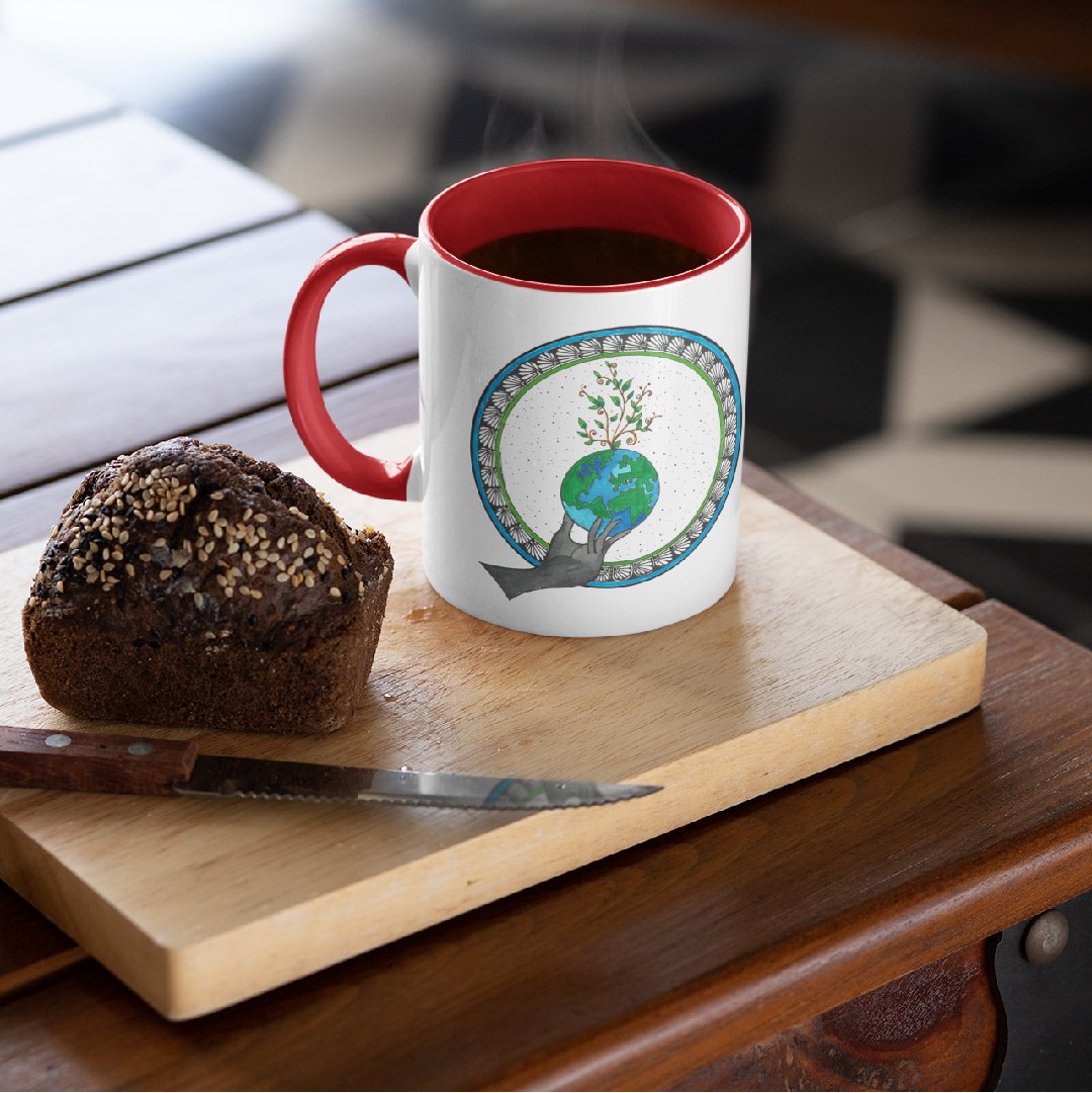 3 Tone Color Earth Mug