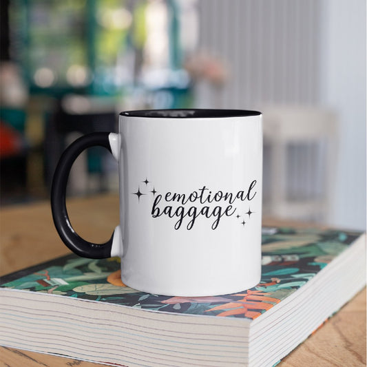3 Tone Color Emotional Baggage Mug