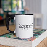 3 Tone Color Emotional Baggage Mug