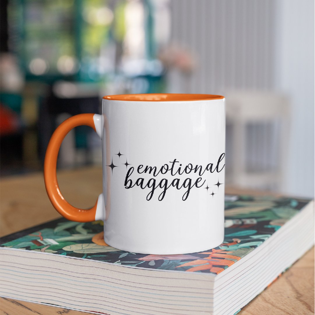 3 Tone Color Emotional Baggage Mug