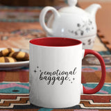 3 Tone Color Emotional Baggage Mug