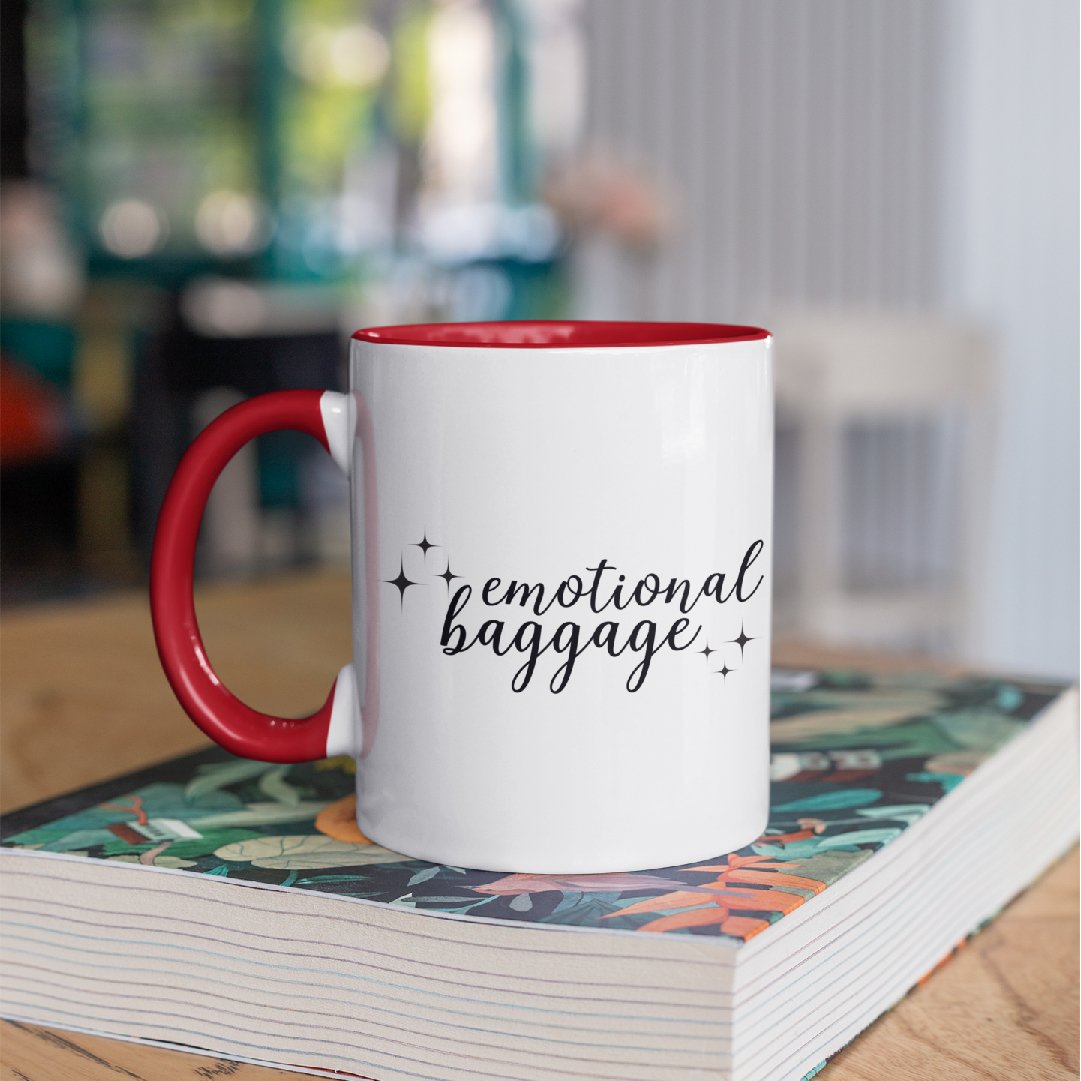 3 Tone Color Emotional Baggage Mug