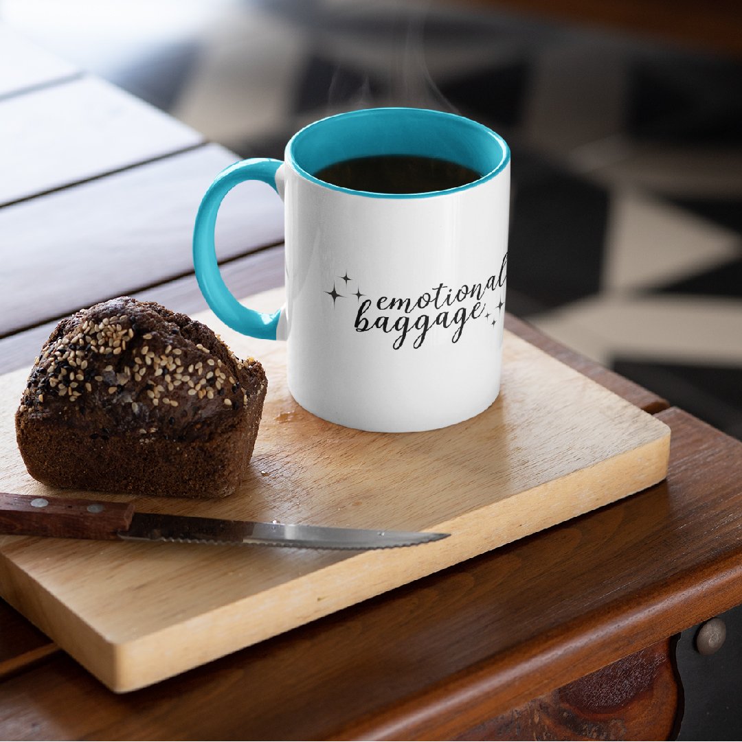 3 Tone Color Emotional Baggage Mug