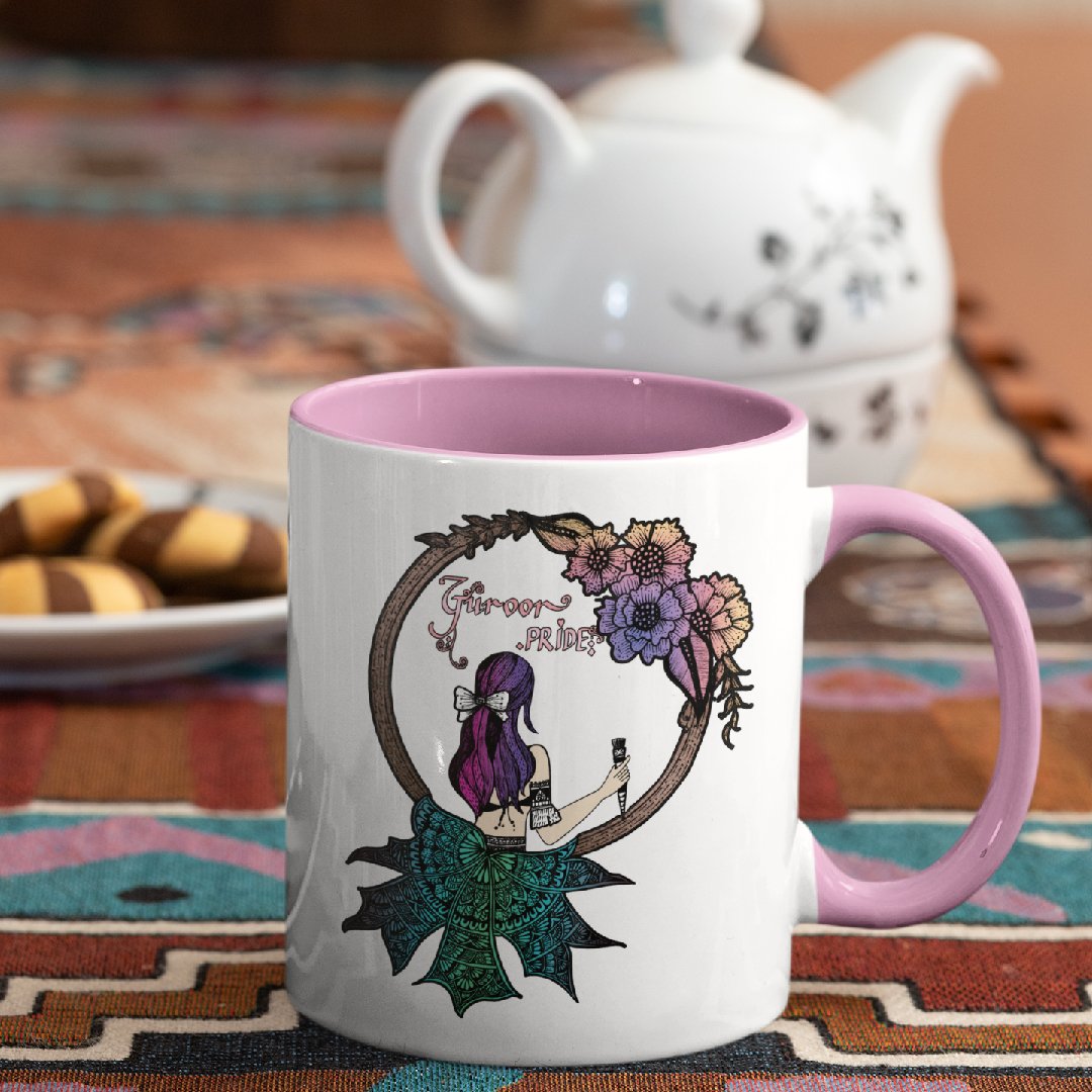 3 Tone Color Guroor Pride Mug