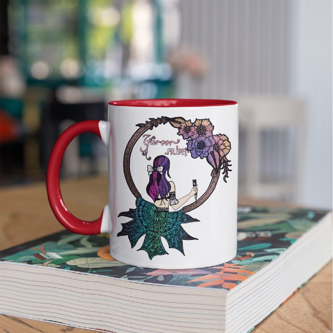 3 Tone Color Guroor Pride Mug