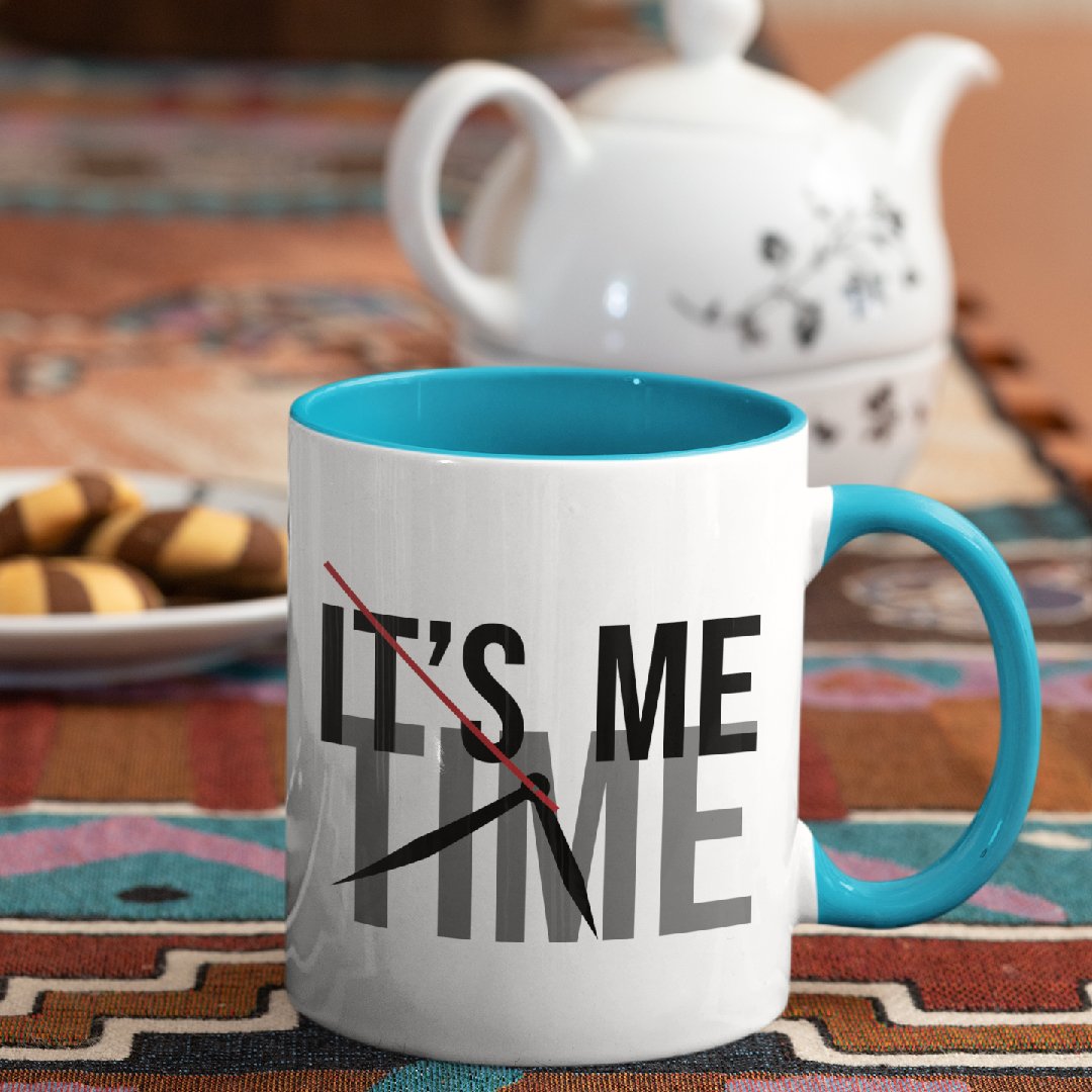 3 Tone Color Its Me Time Mug