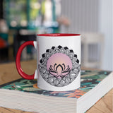 3 Tone Color Lotus Mandala Mug