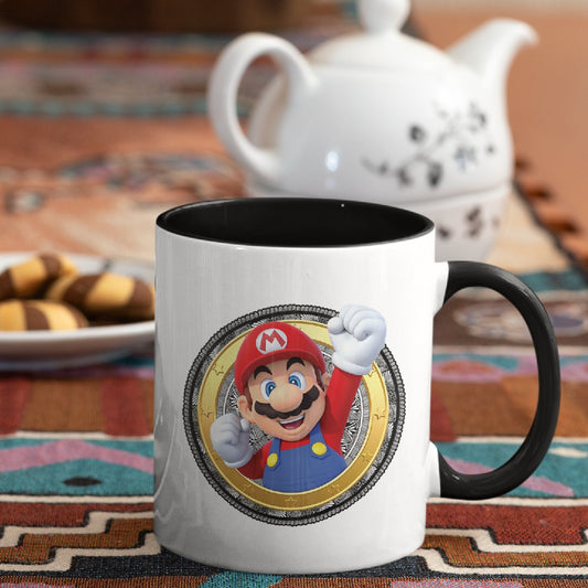 3 Tone Color Mario Mug