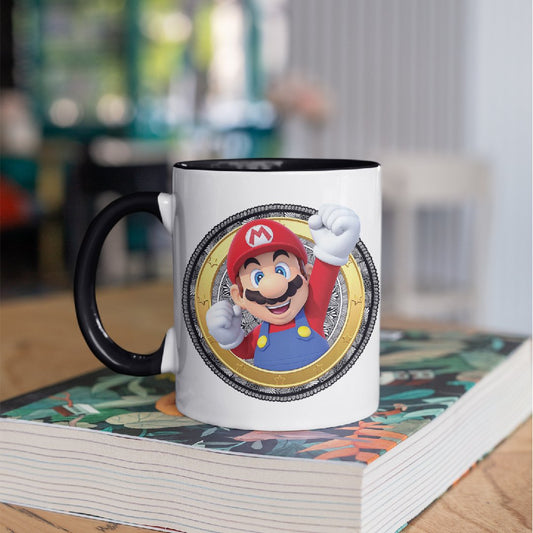 3 Tone Color Mario Mug