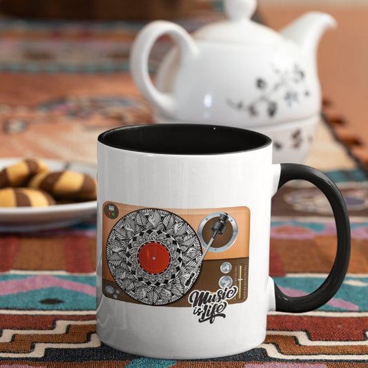 3 Tone Color Music Mug