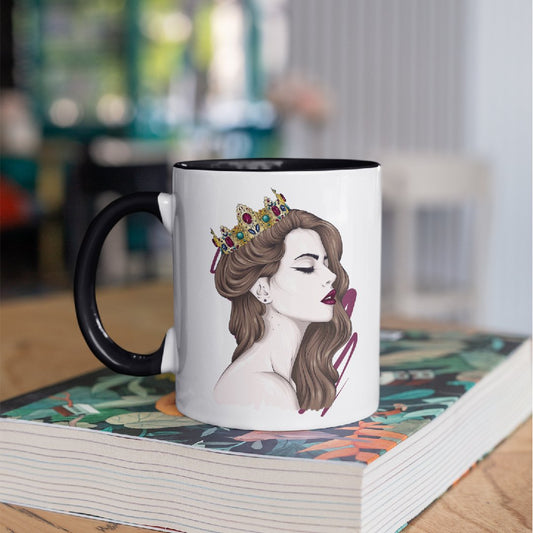3 Tone Color Queen Mug
