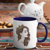 3 Tone Color Queen Mug