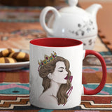 3 Tone Color Queen Mug