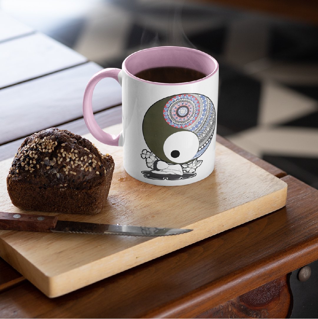 3 Tone Color Sleeping Beauty Mug