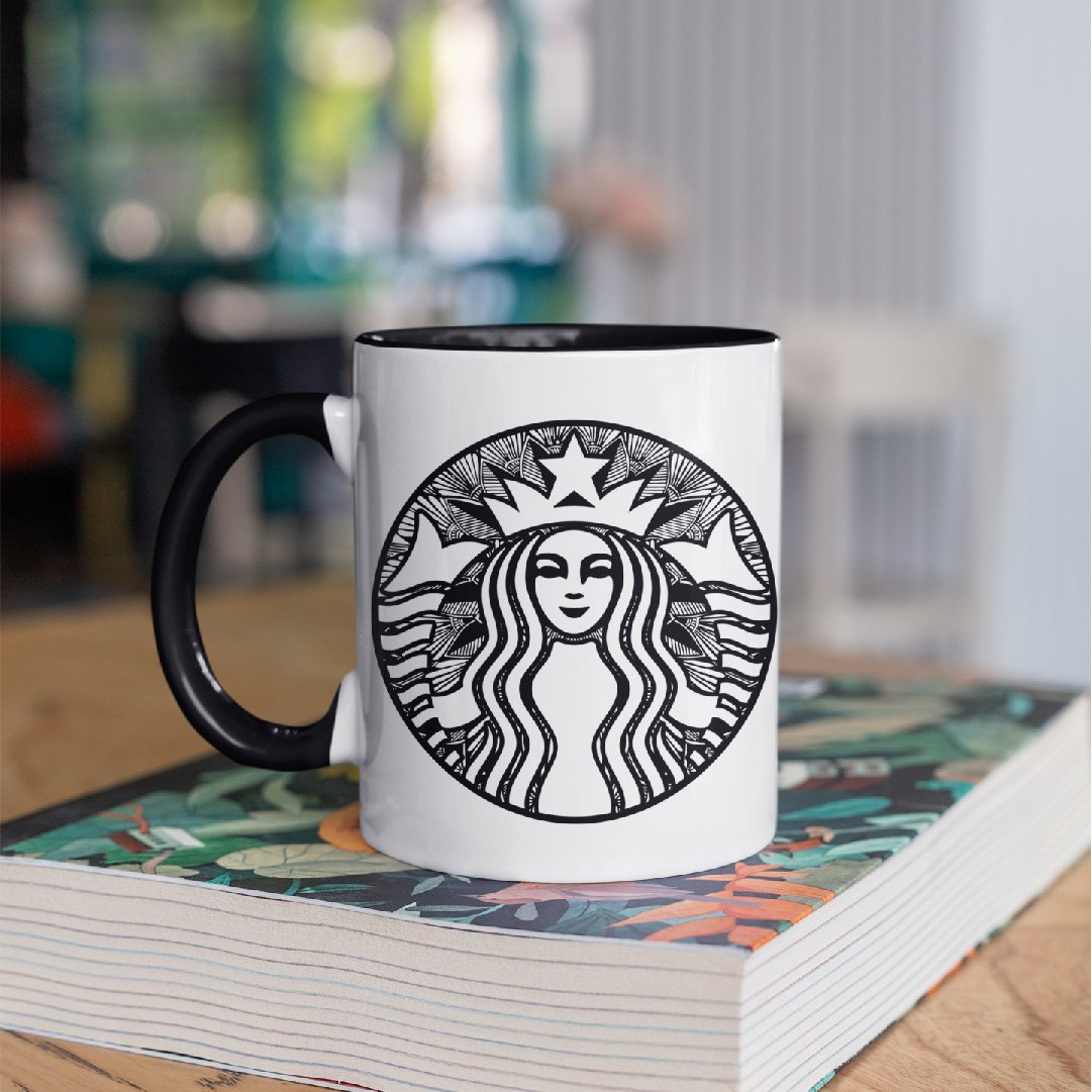 3 Tone Color Starbucks Mug