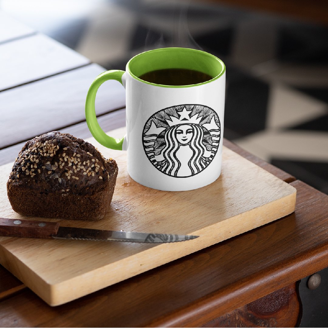 3 Tone Color Starbucks Mug