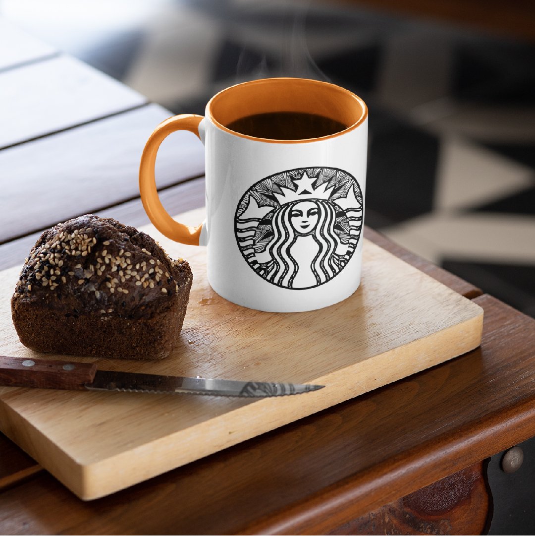 3 Tone Color Starbucks Mug