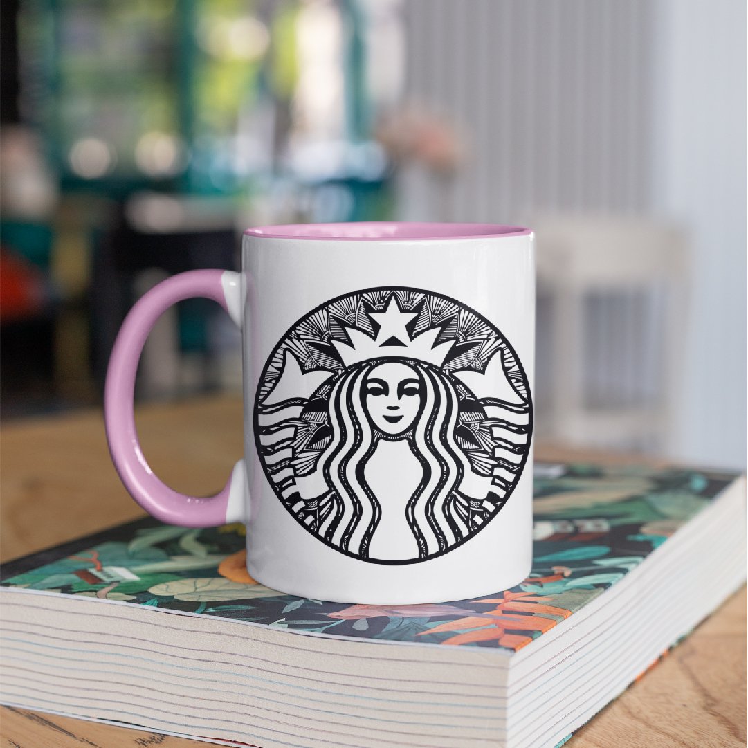3 Tone Color Starbucks Mug
