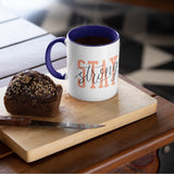 3 Tone Color Stay Strong Mug