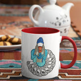 3 Tone Color Tea Girl Mug