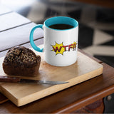 3 Tone Color WTF Mug