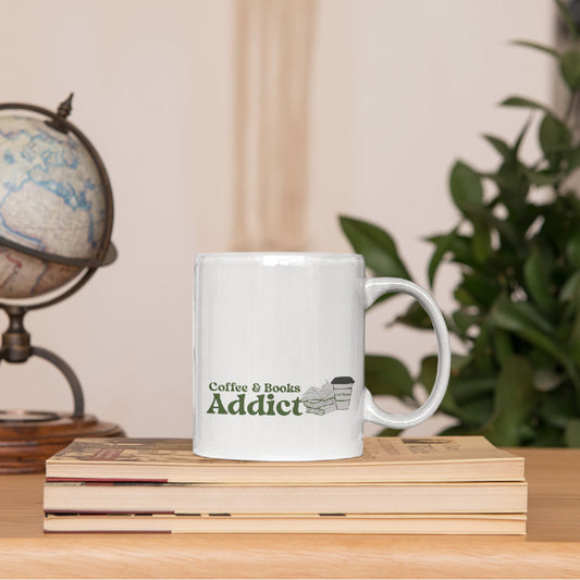 Coffee-addict White Mug