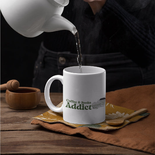 Coffee-addict White Mug