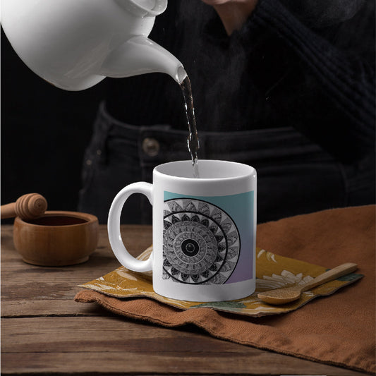 Color-Mandala White Mug